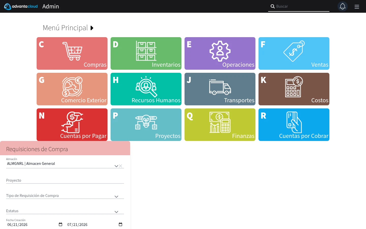Captura de C801510, vista index