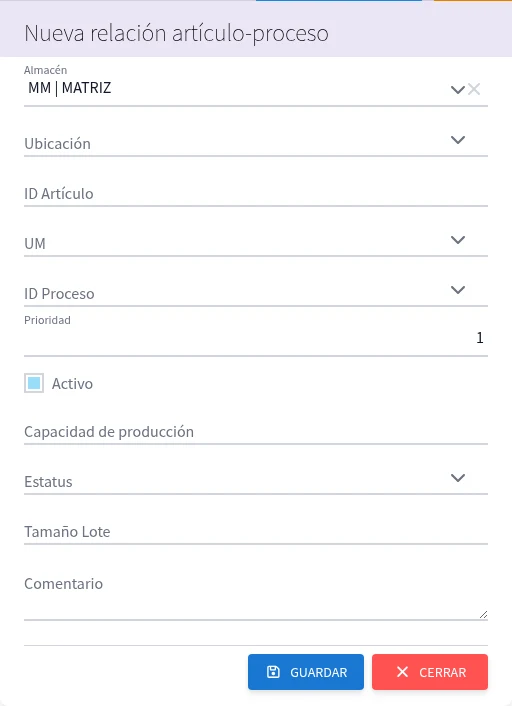 Captura de E1030, vista nuevo
