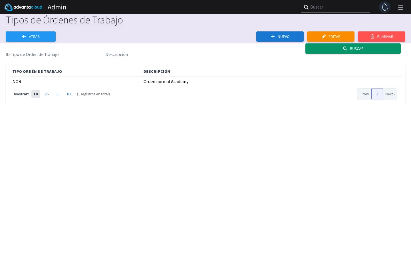 Captura de E159010, vista index