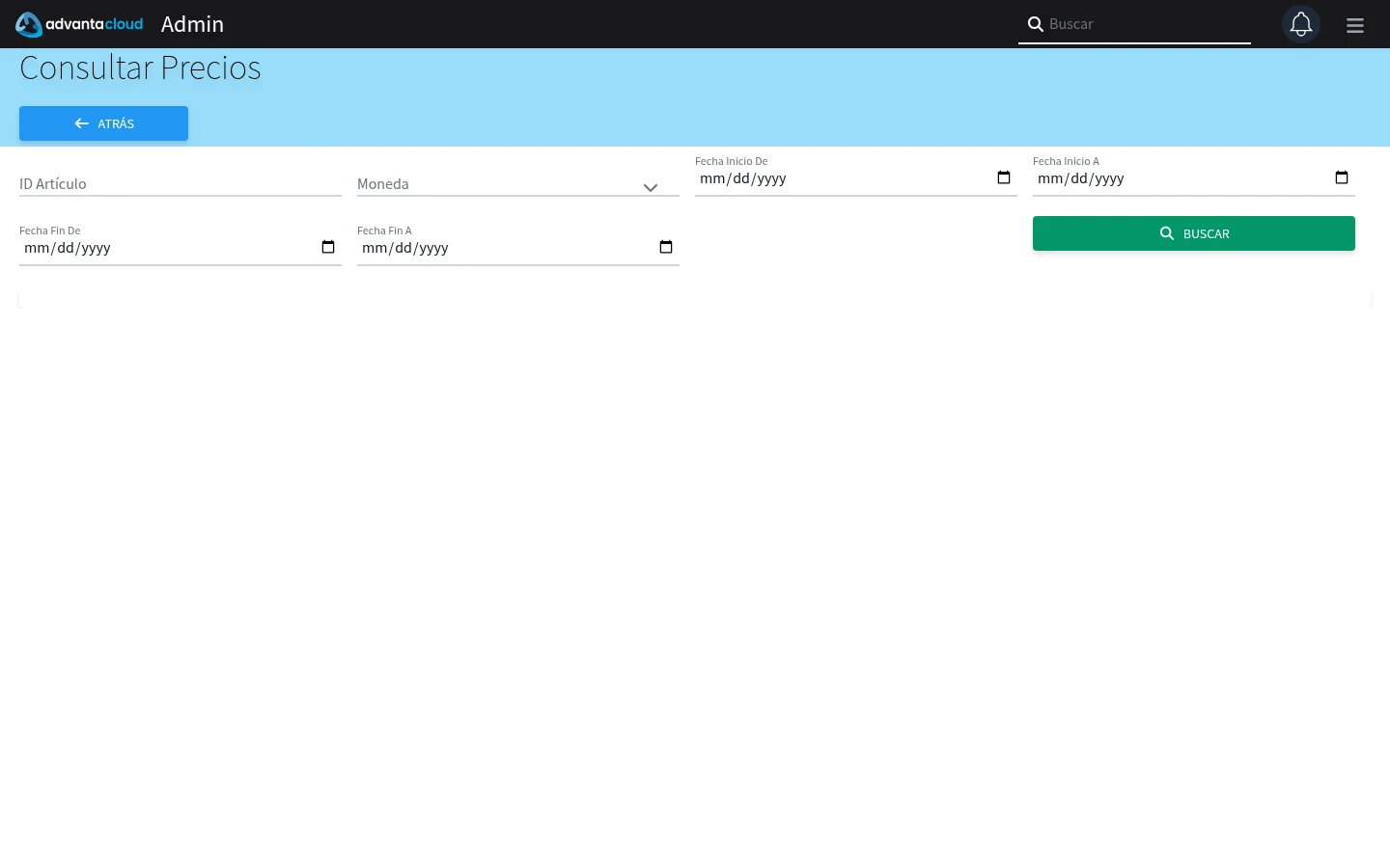 Captura de F0512, vista index