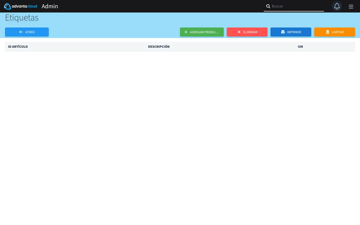 Captura de F0560, vista index