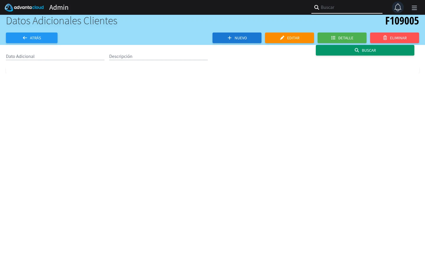 Captura de F109005, vista index