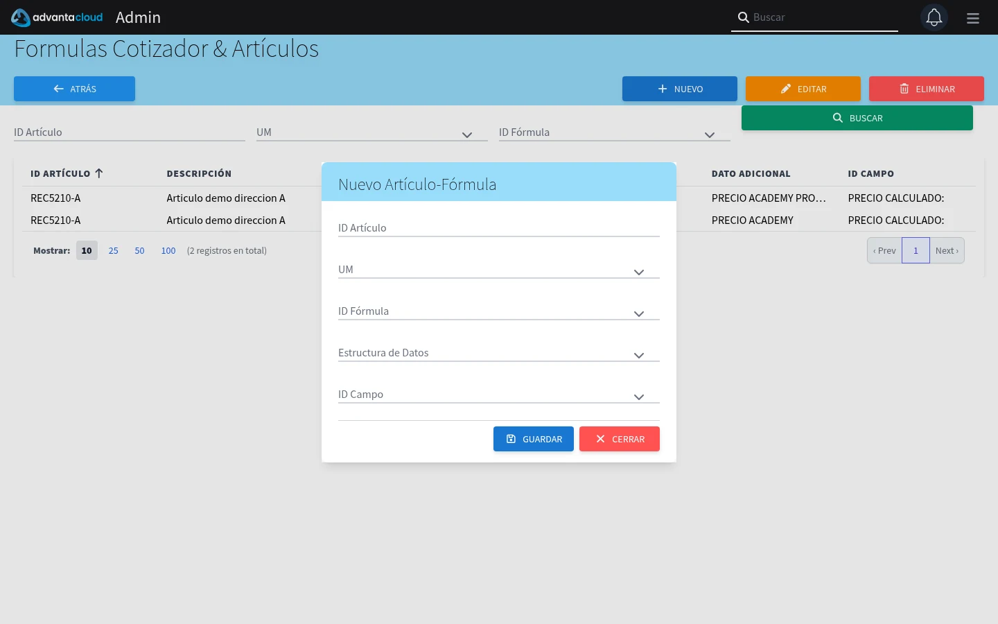 Captura de F209040, vista nuevo