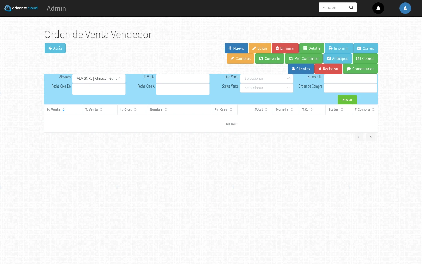 Captura de F3512, vista seller-index