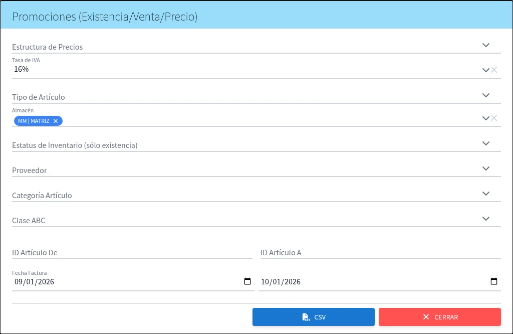 Captura de F800520, vista index