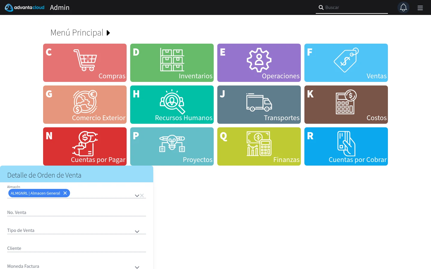 Captura de F803511, vista index
