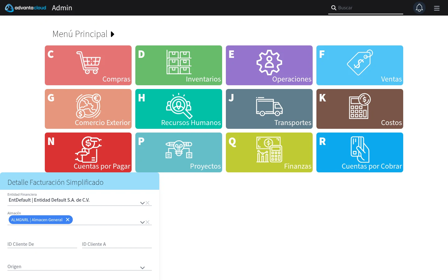 Captura de F805021, vista index