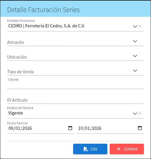 Captura de F805026, vista index