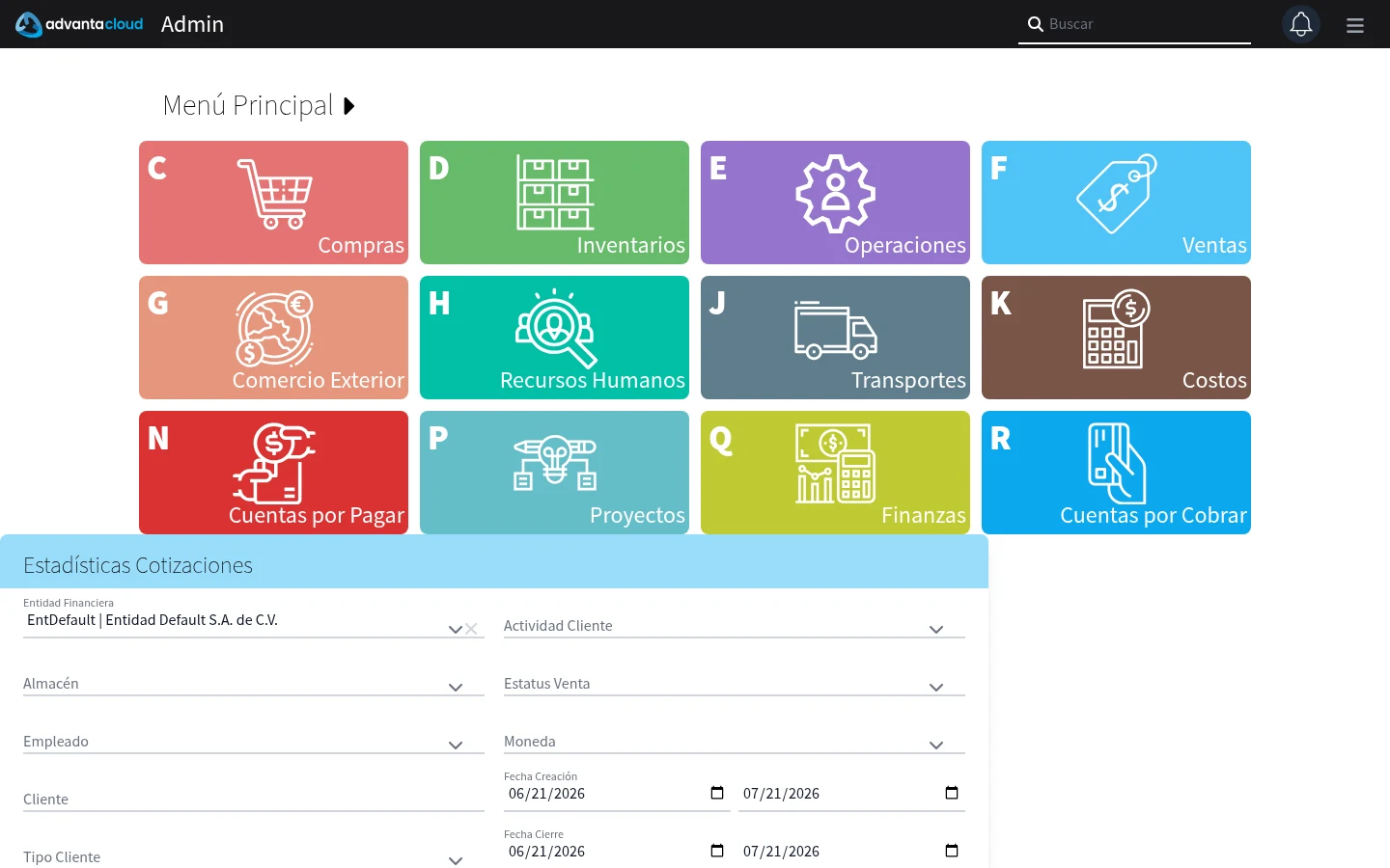 Captura de F805212, vista index