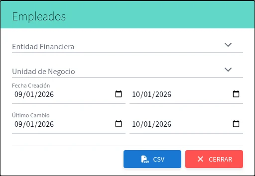 Captura de H8010, vista index