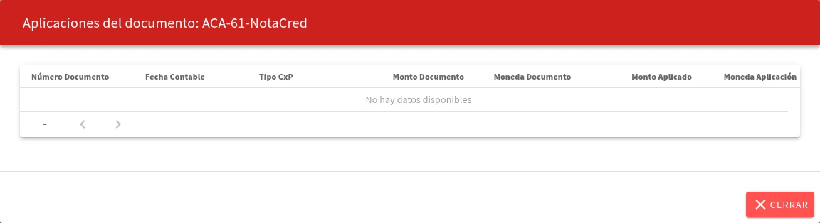 Captura de N1040, vista appxapm
