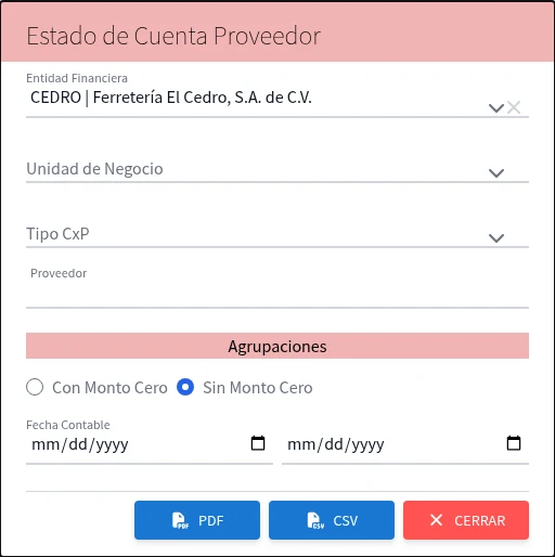 Captura de N8020, vista index