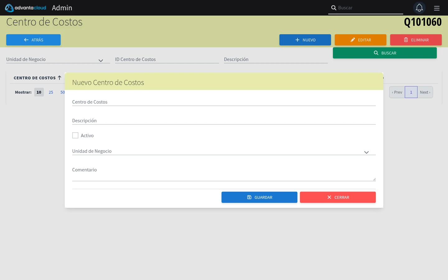Captura de Q101060, vista nuevo