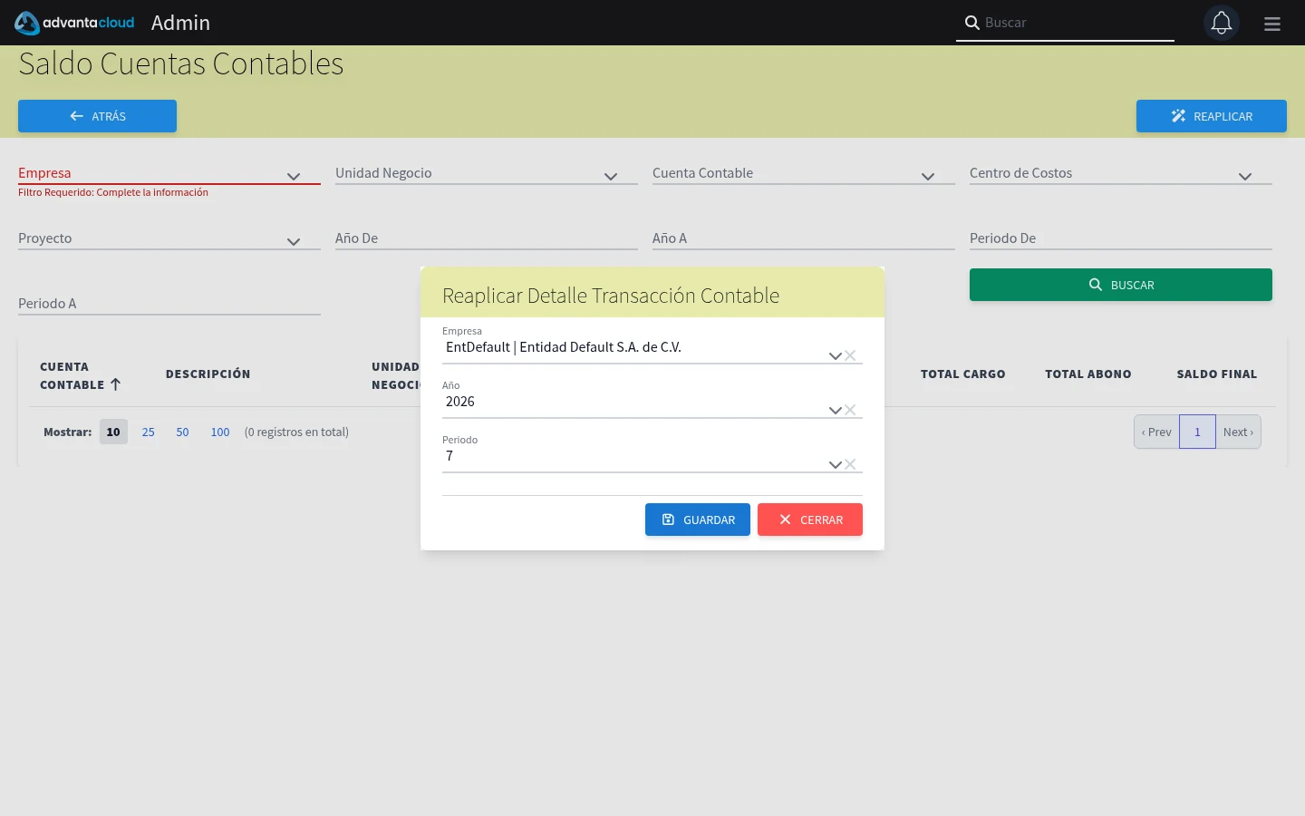 Captura de Q102020, vista reaplicar