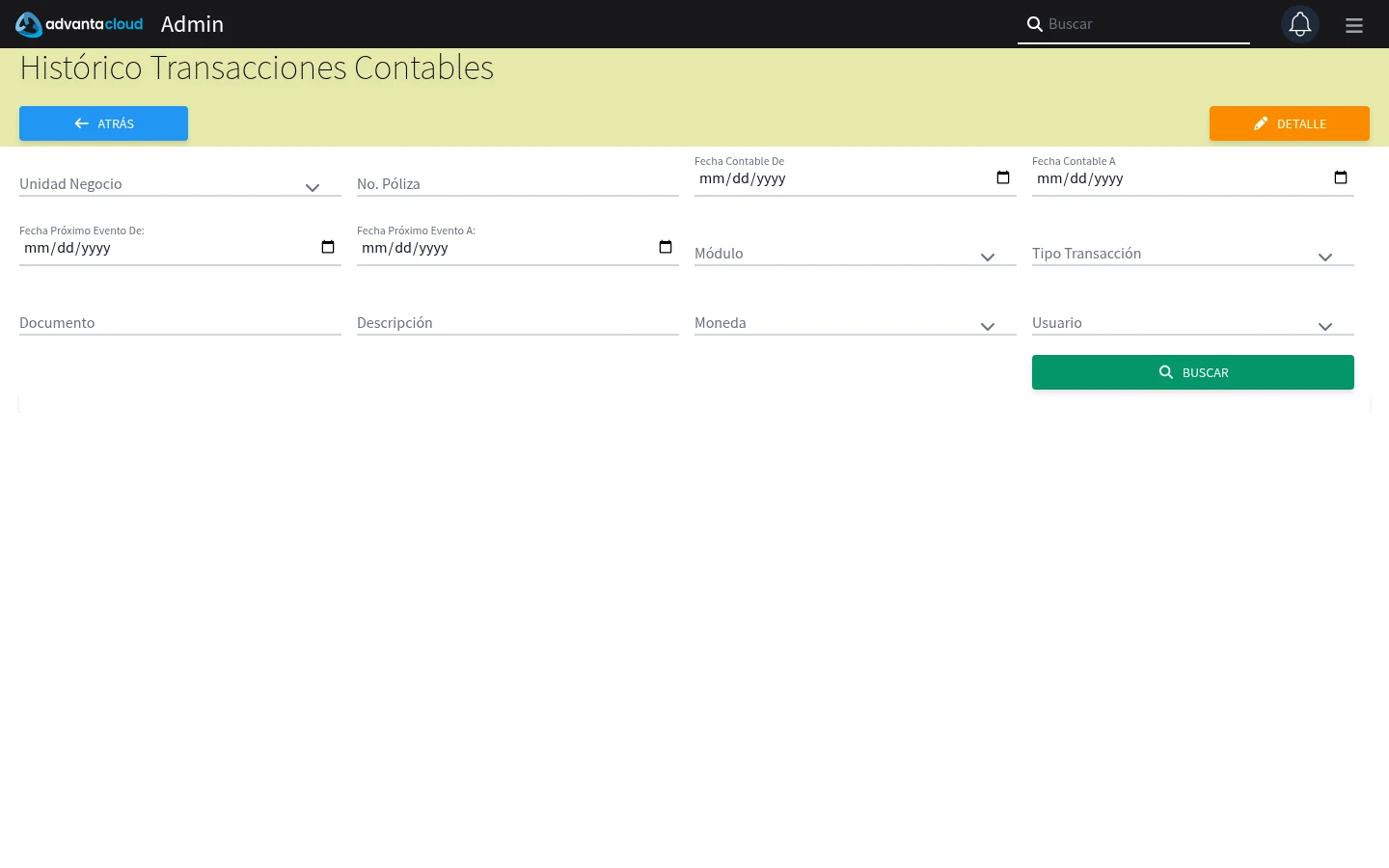 Captura de Q102050, vista index