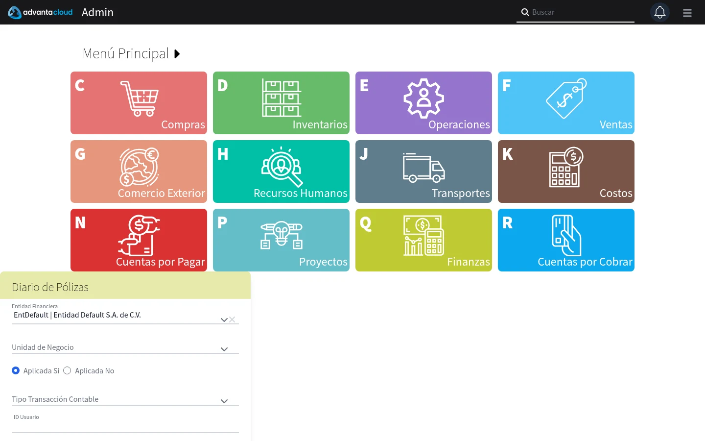 Captura de Q108003, vista index