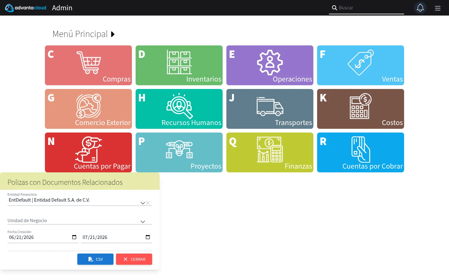 Captura de Q108004, vista index