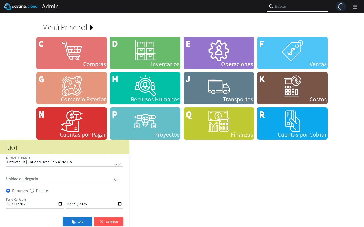 Captura de Q108040, vista index