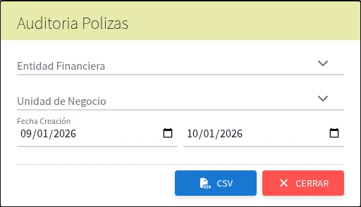 Captura de Q108050, vista index