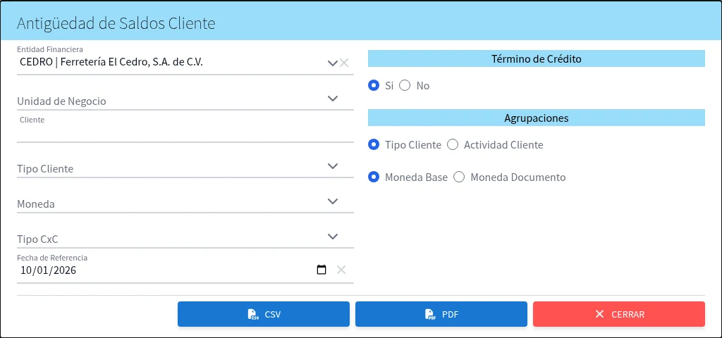 Captura de R8032, vista index