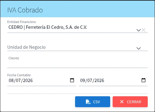Captura de R8070, vista index